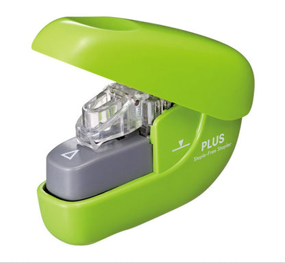 Environmentally safe and stapleless stapler Creative office stationery needleless student stapler