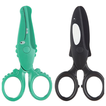 In Stock Children's Plastic Scissors Children's Safety Manual Scissor