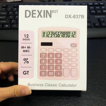 Stationery Color Solar Calculator 12 Digits