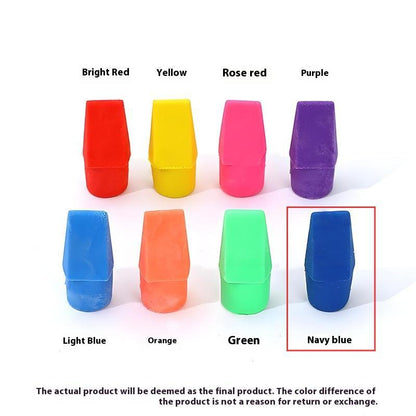 Color Knife Head Bullet Eraser Pencil Stub Eraser Student Torch Eraser Replacement