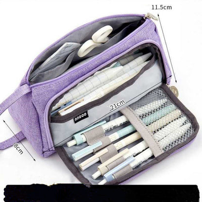 Simple Canvas Stationery Bag