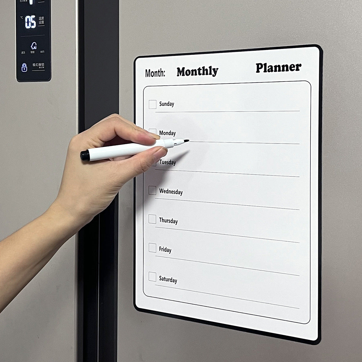 Whiteboard Soft Magnetic Post-It Notes Message Board Refridgerator Magnets