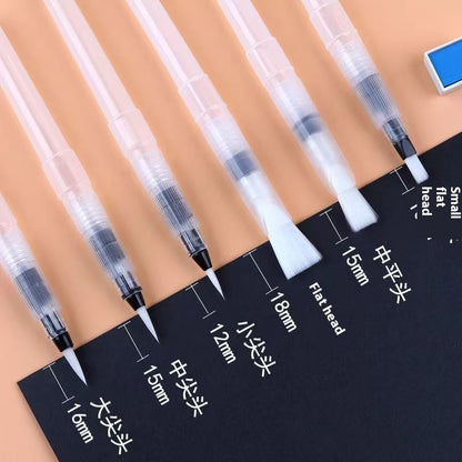 Fountain Pen Solid Watercolor Pen Pointed Soft Wool Hook Line Suit