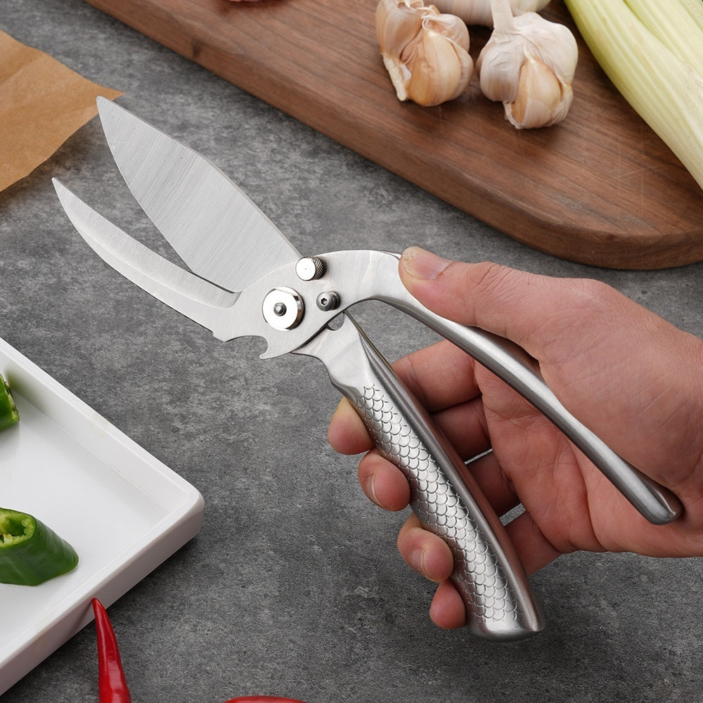 Multifunctional Kitchen All-steel Probable Separation Stainless Steel Scissor Bone Scissors