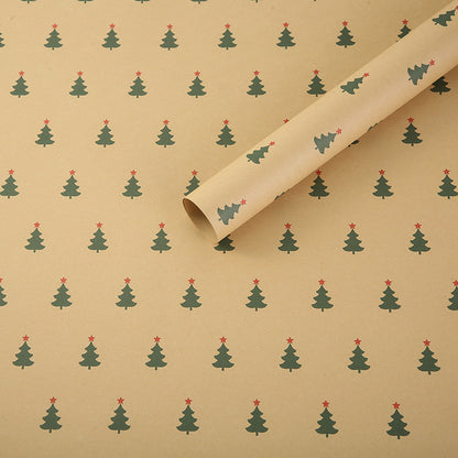 Christmas Kraft Paper Vintage Gift Wrapping Paper