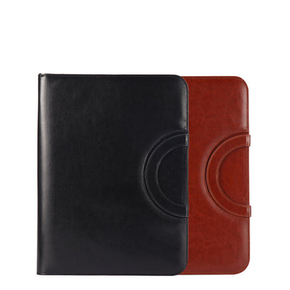 A4 Multifunctional Portable Zipper Bag Folder