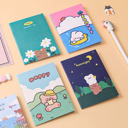 Korea Stationery Mini Notebook Kids Cartoon