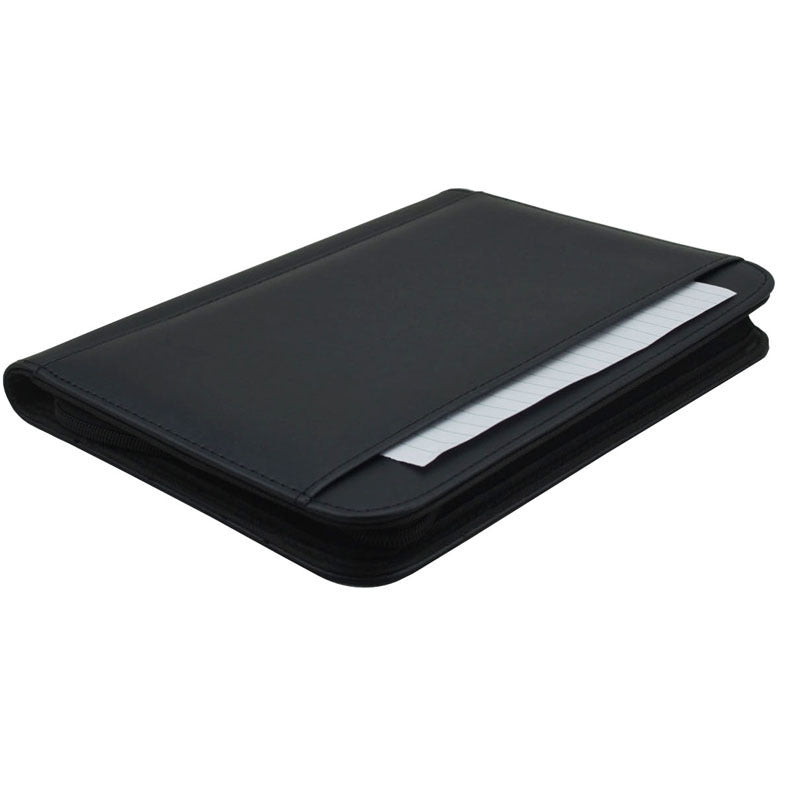 A5 Multifunctional Folder PU Zipper Bag With Computer