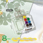 Mini Watercolor Color Box Acrylic Box Portable Portable Journal Book Sketch Travel Painting Picture Book