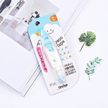 Creative Cartoon Push Correction Tape Stationery