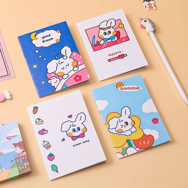 Korea Stationery Mini Notebook Kids Cartoon