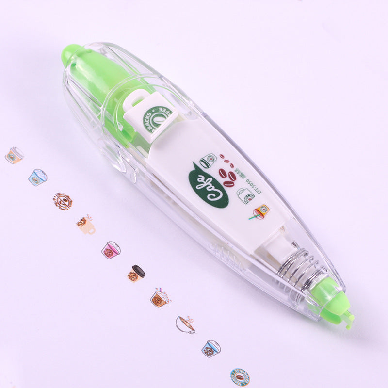 Creative Cartoon Push Correction Tape Stationery