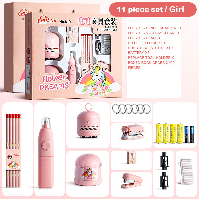 Electric Stationery Eraser Desktop Cleaner