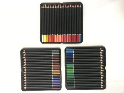 Student Stationery 72 Color Iron Box