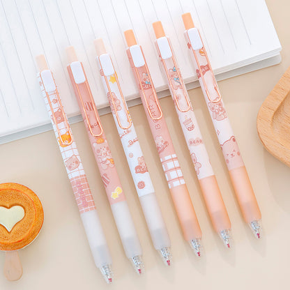 Bear Press Gel Pen Student Stationery
