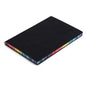 Colorful Rainbow Side A5 Leather Cover Notebook