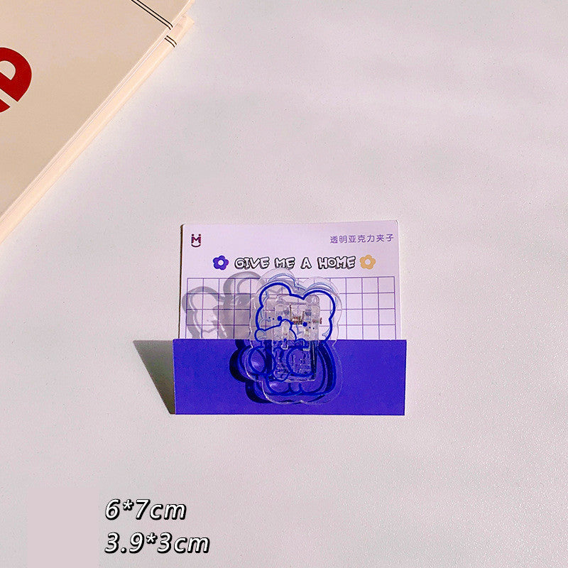 Multifunctional Stationery Creative Acrylic Folder