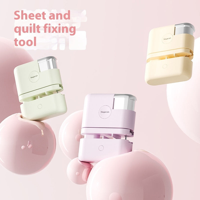 Household Duvet Bed Sheet Removable Stapler-type Holder