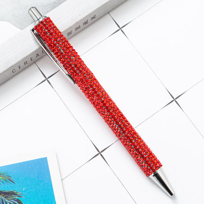 Press Pen Rhinestone Foreskin Student Stationery