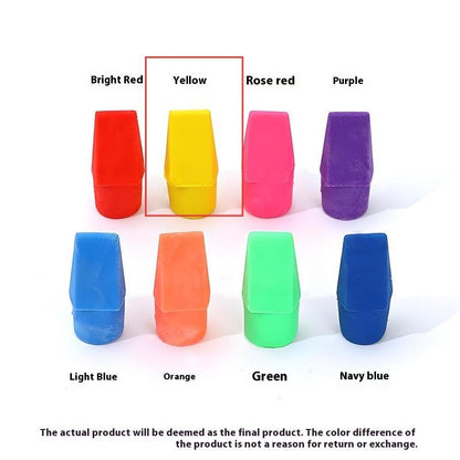 Color Knife Head Bullet Eraser Pencil Stub Eraser Student Torch Eraser Replacement