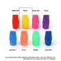 Color Knife Head Bullet Eraser Pencil Stub Eraser Student Torch Eraser Replacement