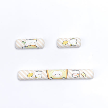 MOG Steamed Bread Key Cap Bread Bear Full Set PBT Sublimation