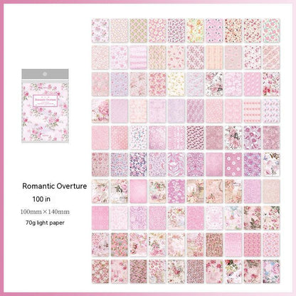 Light Paper Vintage Material Paper Book