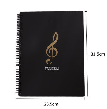 Music Folder Examination Paper Folder Information Booklet Black