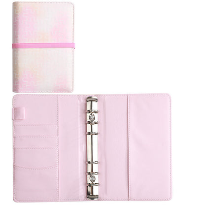 Macaron Loose Leaf Folder Ledger Notebook
