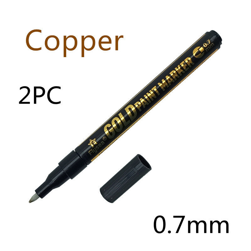 Mirror Pen Reflective Paint Metal Pen Chrome Plated