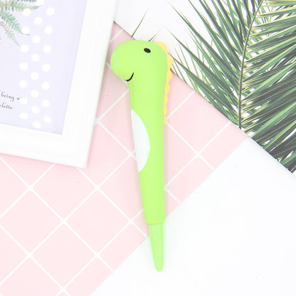 Compatible with Apple , Vent Pen Pressure Pen Creative Cartoon Soft Students Use Pinch Pen Cute Super Cute Gel Pen Decompression Pen