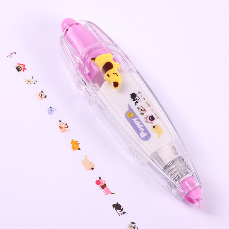 Creative Cartoon Push Correction Tape Stationery