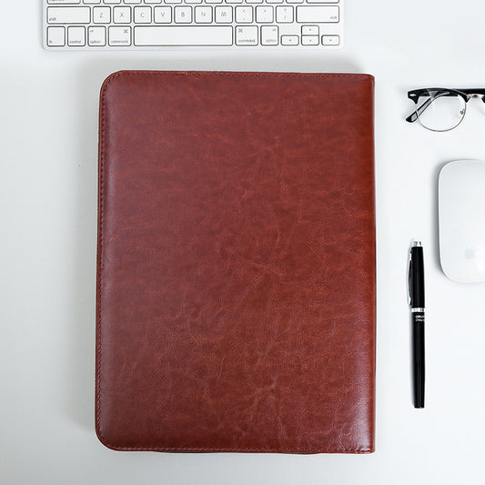 Real Estate Zipper Folder Turnover Key Case