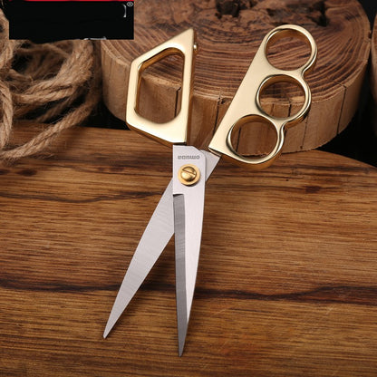 Alloy Stationery Household Office Craft Scissors