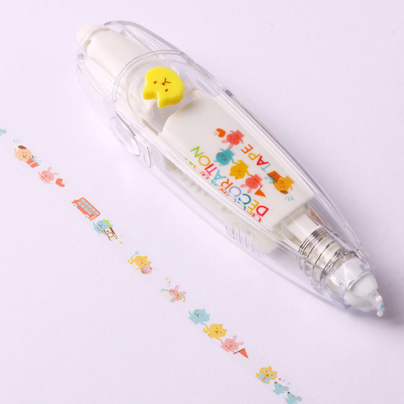 Creative Cartoon Push Correction Tape Stationery