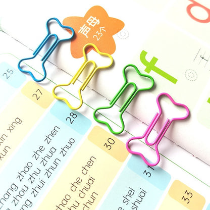 Creative Boxed Bone Paper Clips
