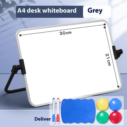 Double-sided Magnetic Small Blackboard Drawing Board Erasable Soft Edge Whiteboard Message Board