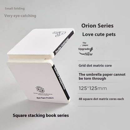 Simple Journal Book Style Stacked Book