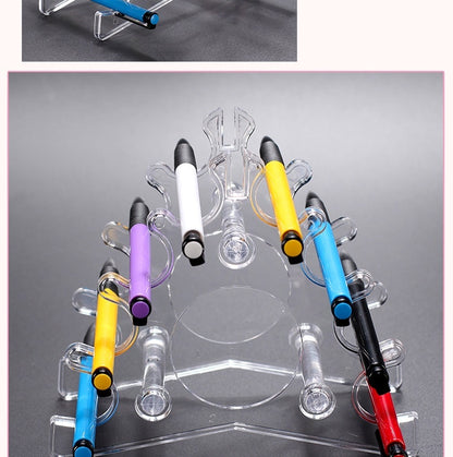 Plastic Stationery Pencil Makeup Display Rack