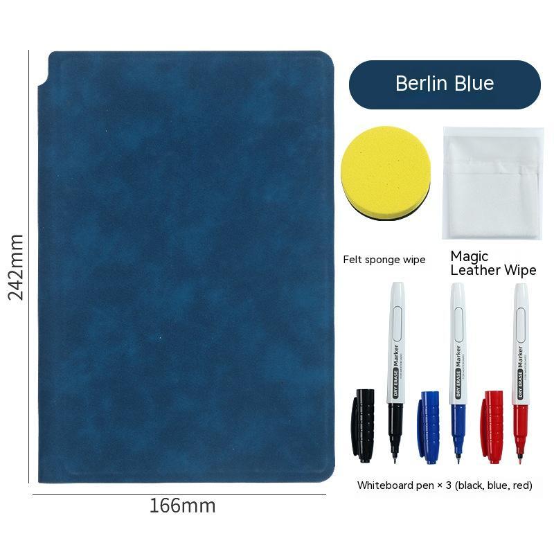 Leather Erasable Tiny Whiteboard Notebook