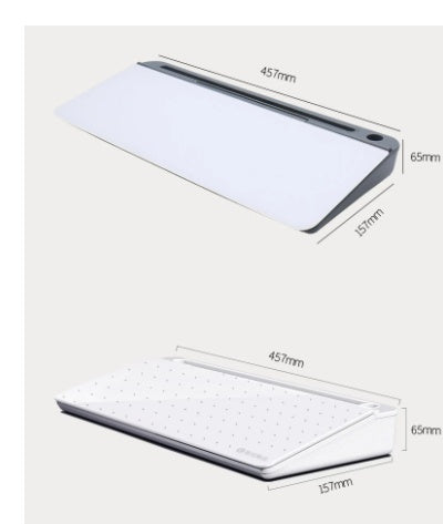 Desktop Keyboard Mini Whiteboard Tablet Toughened