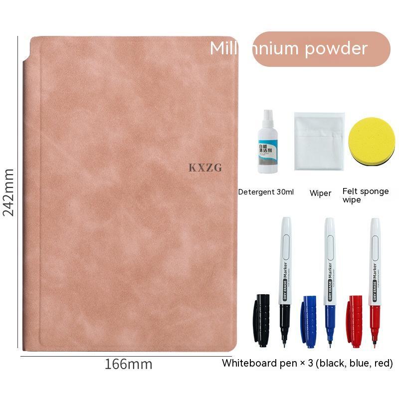 Leather Erasable Tiny Whiteboard Notebook