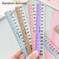 Warm Color Ruler 15cm Ruler Transparent Plastic