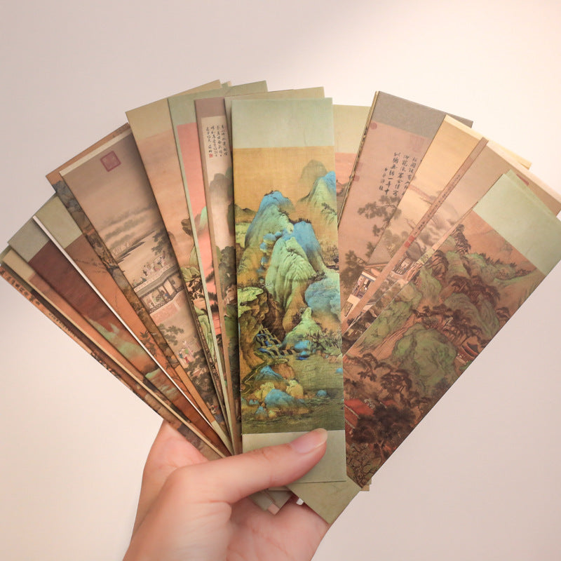 Ancient Painting Portrait Stationery Reading Bookmark