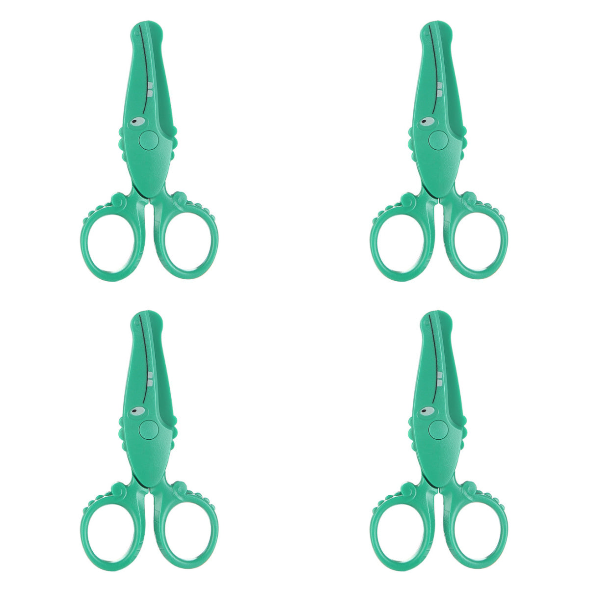 In Stock Children's Plastic Scissors Children's Safety Manual Scissor