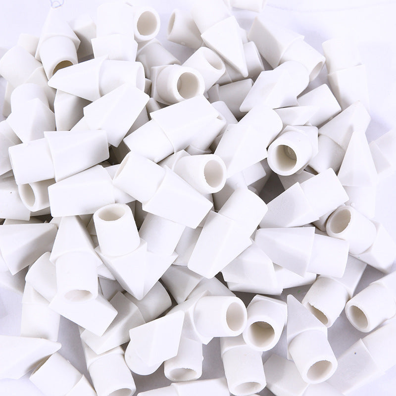 Color Knife Head Bullet Eraser Pencil Stub Eraser Student Torch Eraser Replacement