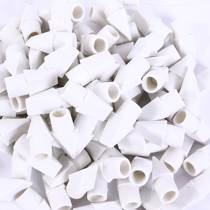 Color Knife Head Bullet Eraser Pencil Stub Eraser Student Torch Eraser Replacement