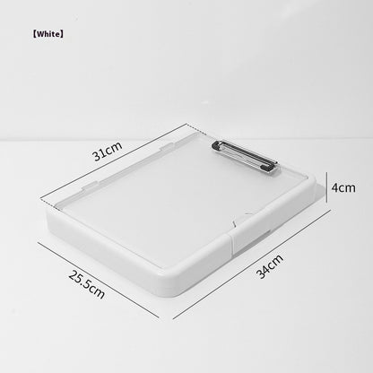 Multi-layer Large Capacity A4 Plastic Folder