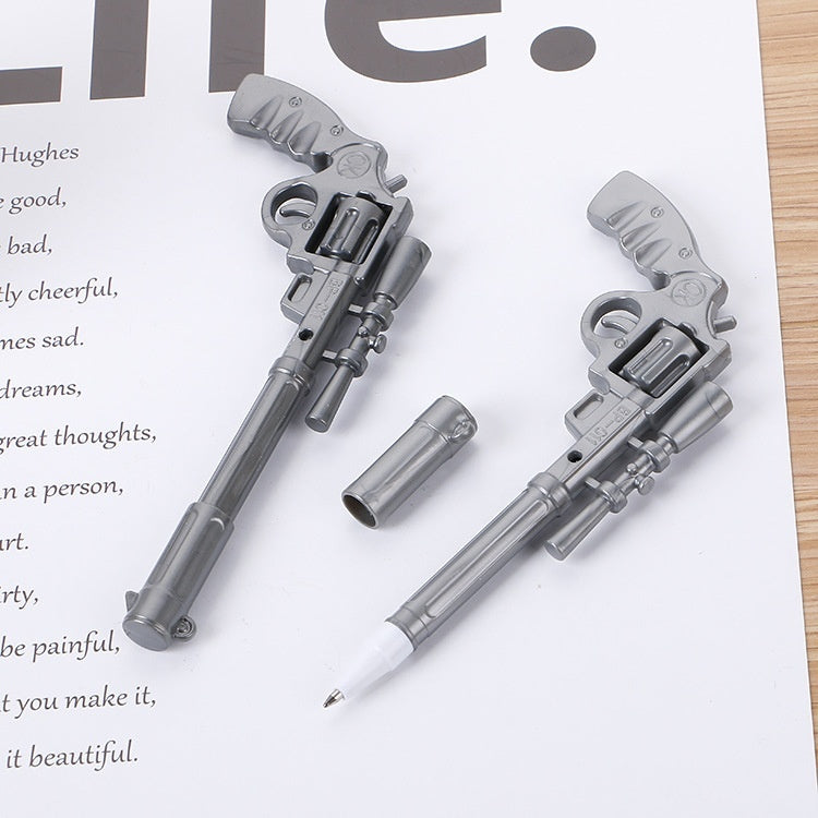 Creative Stationery Revolver Shape Ballpoint Pen
