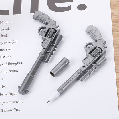 Creative Stationery Revolver Shape Ballpoint Pen